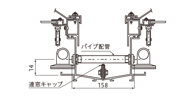 接続部（断面図）